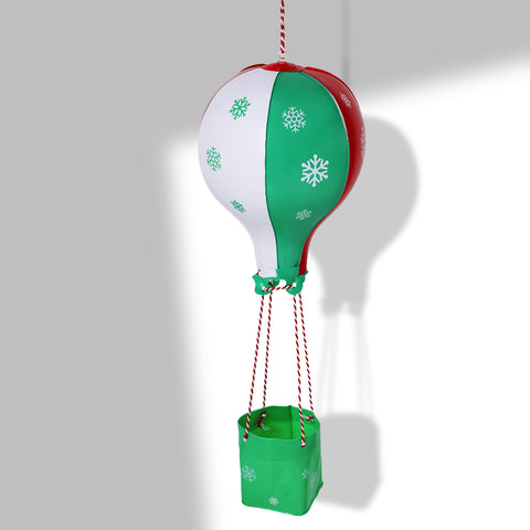 E-TING Santa Fun Inflatable Hot Air Balloon for Elf Doll Accessories Christmas Decoration