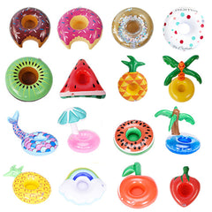 E-TING 16 Items= 5Pcs Doll Beach Bikini Swimsuit with 1 Pool Swim Ring + 10Pairs Shoes for 11.5 inch Girl Doll（Random Style）