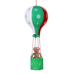 E-TING Santa Fun Inflatable Hot Air Balloon for Elf Doll Accessories Christmas Decoration
