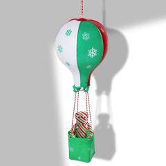 E-TING Santa Fun Inflatable Hot Air Balloon for Elf Doll Accessories Christmas Decoration