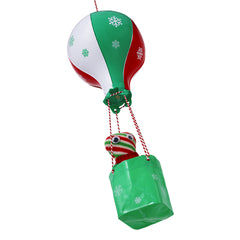 E-TING Santa Fun Inflatable Hot Air Balloon for Elf Doll Accessories Christmas Decoration