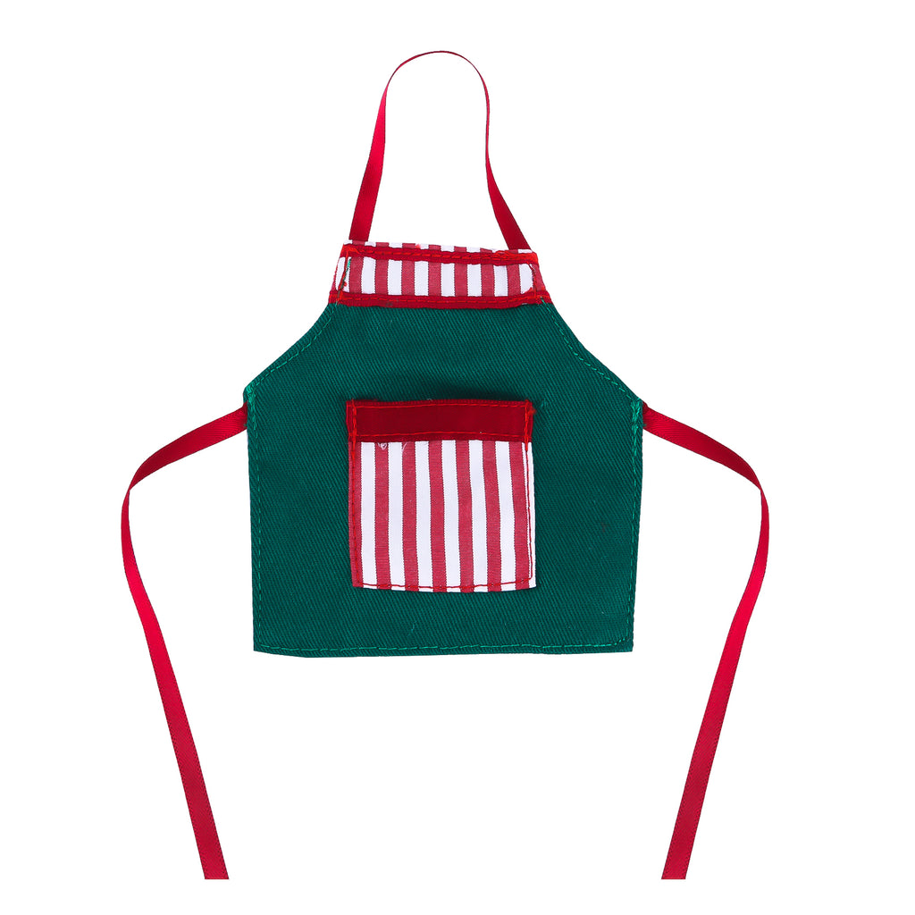 E-TING Santa Clothing Christmas Accessories for elf Doll (Kitchen Apron) - E-TING