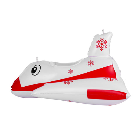 E-TING Santa Clothing Accessories Inflatable Aircraft Airplane Plane Ship Flying Boat for elf Doll Christmas Decoration（Doll is not Included)