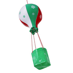 E-TING Santa Fun Inflatable Hot Air Balloon for Elf Doll Accessories Christmas Decoration