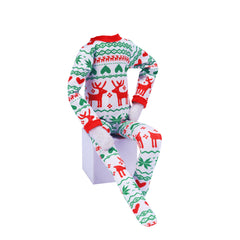 E-TING Santa Clothes One-Piece Pajamas PJs Nightgown for elf Doll Christmas Accessories - E-TING