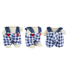E-TING Family Set Sweet Mother-Daughter and Cool Father-Son Family Dress Up Set for 3-Inch and 2.25-inch Figure Town Series