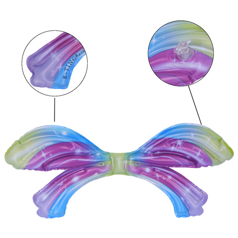 E-TING Santa Clothing Accessories Inflatable Butterfly for elf Doll Christmas Decoration