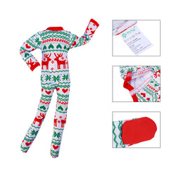 E-TING Santa Clothes One-Piece Pajamas PJs Nightgown for elf Doll Christmas Accessories - E-TING
