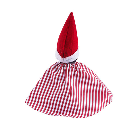 E-TING Santa Clothing Dress Super Girl Cape and Uniform Halloween Cosplay Costume for elf Doll - E-TING