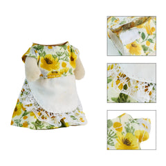 E-TING Family Set Sweet Mother-Daughter and Cool Father-Son Family Dress Up Set for 3-Inch and 2.25-inch Figure Town Series