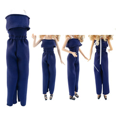E-TING 3 Sets Doll Clothes Chiffon Skirt Jumpsuits Office Style Wears Dress for 11.5 Inches Girl Dolls - E-TING