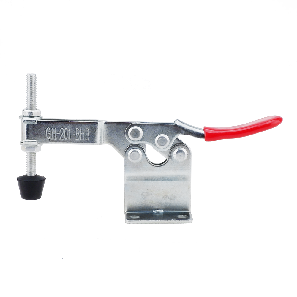 2/4pcs Horizontal Toggle Clamp Quick-Release Toggle Clamps Pressure Pliers  GH-201A Manual Fix Clip Tools Woodworking Accessories