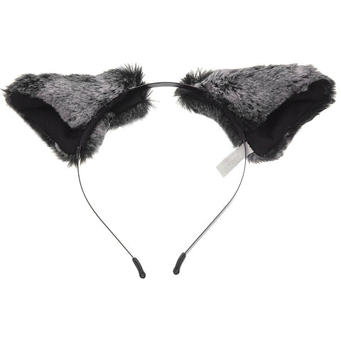 E-TING Cat Fox Long Fur Ears Anime Cosplay Headband Hairband Halloween Cosplay Party Costume - E-TING
