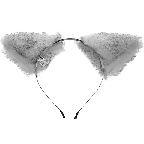 E-TING Cat Fox Long Fur Ears Anime Cosplay Headband Hairband Halloween Cosplay Party Costume - E-TING