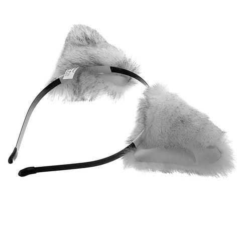 E-TING Cat Fox Long Fur Ears Anime Cosplay Headband Hairband Halloween Cosplay Party Costume - E-TING