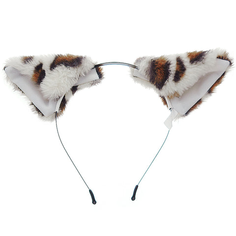 E-TING Cat Fox Long Fur Ears Anime Cosplay Headband Hairband Halloween Cosplay Party Costume - E-TING