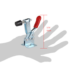 E-TING 4Pcs Hand Tool Toggle Clamp 201B Antislip Red Horizontal Clamp 201-B Quick Release Tool - E-TING
