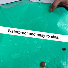 E-TING 26" x 26" PE Plant Repotting Mat Waterproof Transplanting Mat Indoor Succulent Plants Potting Mat Portable Square Gardening Mat - E-TING